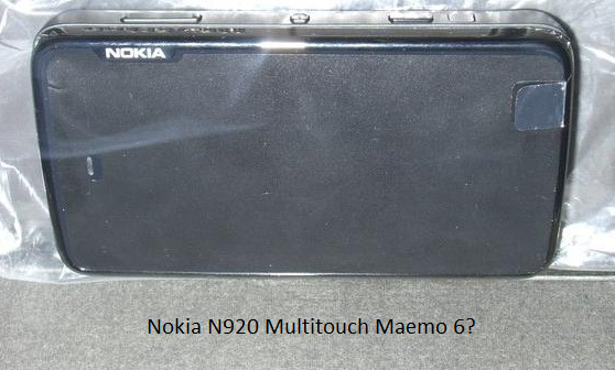Nokia N920 Multitouch Maemo 6 Fremantle Harmattan maemo5 maemo6 multitouch n920 