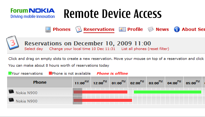 Remote Device Access RDA Nokia N900 Maemo