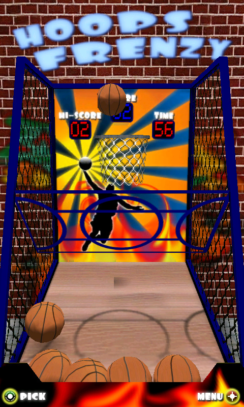 HoopsFrenzy - первая игра для N900 от SIO2 Interactive