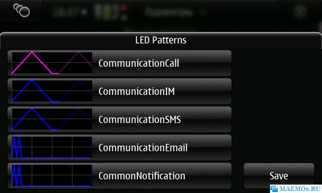 Led patterns screenshot