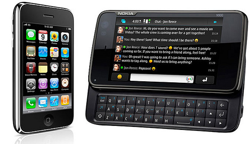 Apple обогнала Nokia по продажам, вся надежда на N900