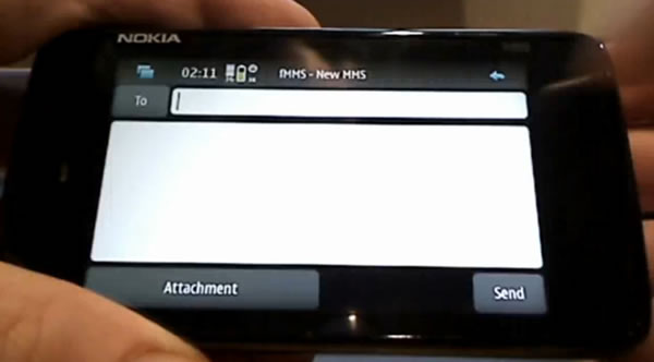 MMS N900 Nokia
