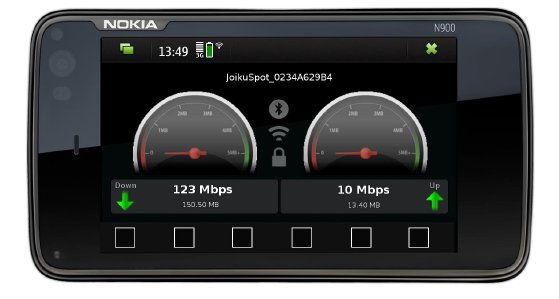 JoikuSpot - превратит ваш Nokia N900 в точку доступа WiFi 
