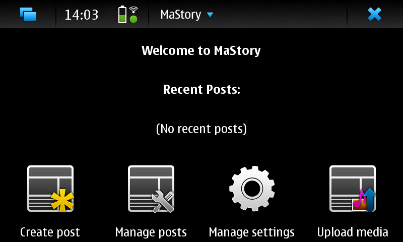 MaStory n900 maemo