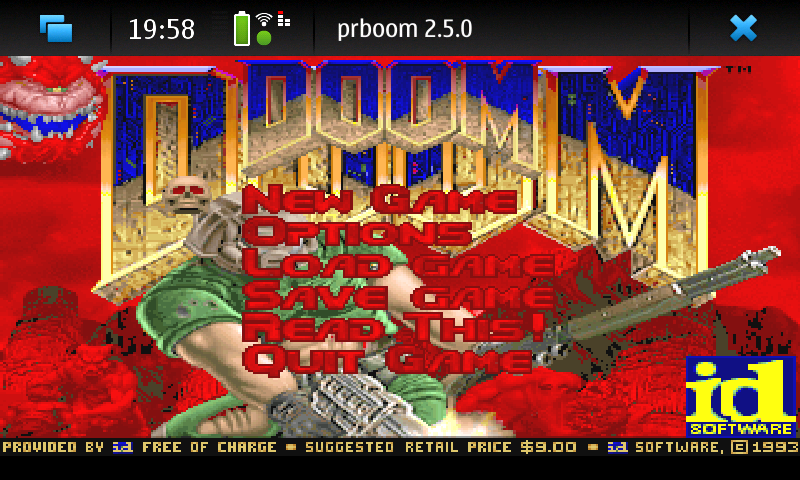PrBoom - Doom на Nokia N900 Maemo