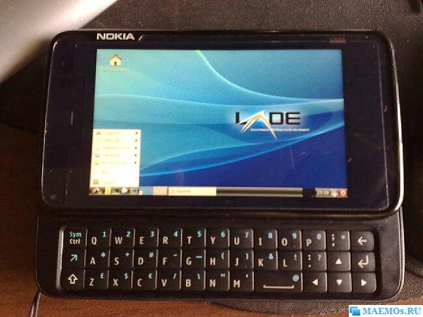 Ubuntu mobile 9.04 на Nokia N900