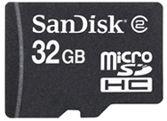 SanDisk microSD 32 ГБ для Nokia N900
