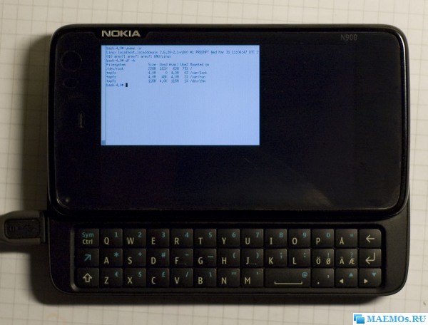 MeeGo для Nokia N900 доступна для загрузки